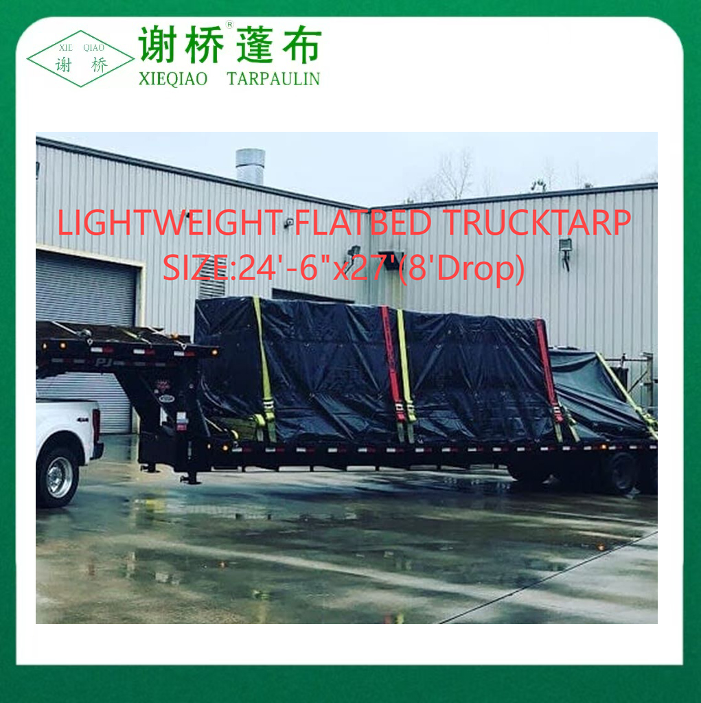 18 & 14oz Lightweight Flatbed Truck Truck Size24 "-6" "× 27" (8 "DR0P)